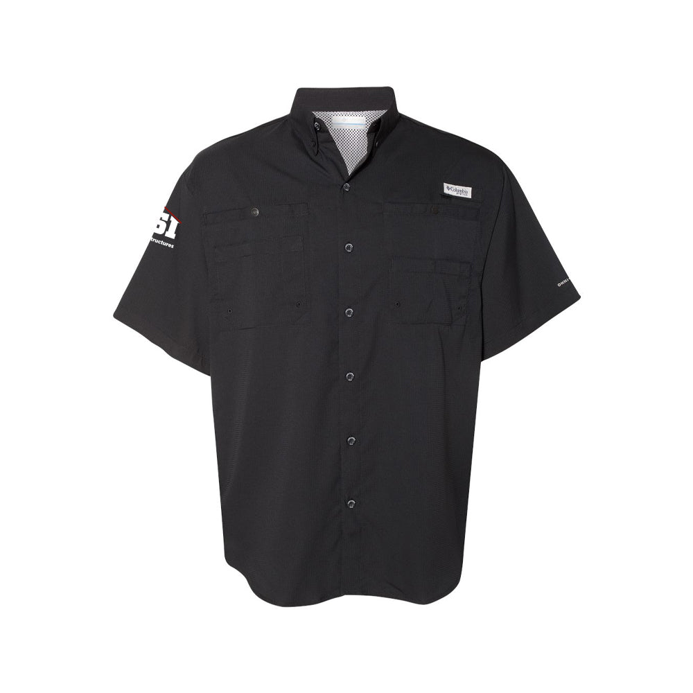 JH Columbia Shirt Short Sleeve Black